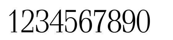 Simeizlightc Font, Number Fonts