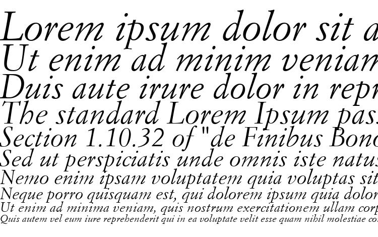 specimens Simoncini Garamond LT Italic font, sample Simoncini Garamond LT Italic font, an example of writing Simoncini Garamond LT Italic font, review Simoncini Garamond LT Italic font, preview Simoncini Garamond LT Italic font, Simoncini Garamond LT Italic font