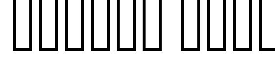 Simple Indust Outline Font