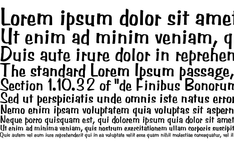 specimens Simpson Bold font, sample Simpson Bold font, an example of writing Simpson Bold font, review Simpson Bold font, preview Simpson Bold font, Simpson Bold font