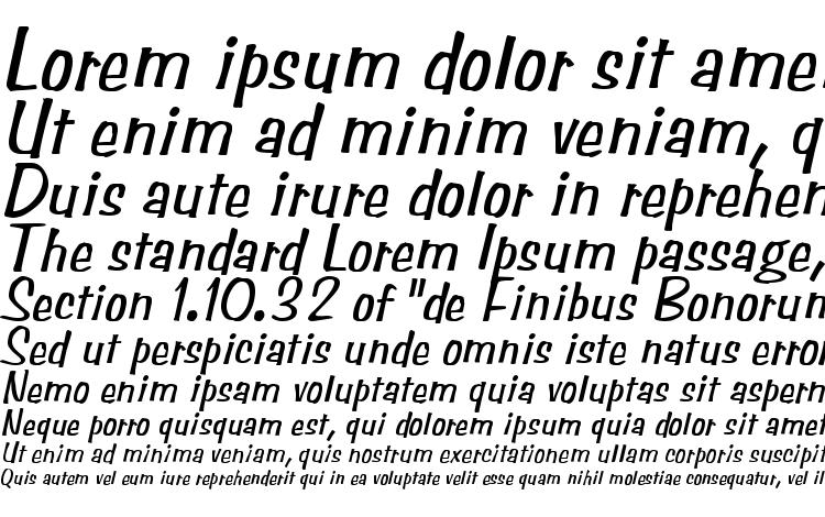 specimens Simpson Italic font, sample Simpson Italic font, an example of writing Simpson Italic font, review Simpson Italic font, preview Simpson Italic font, Simpson Italic font