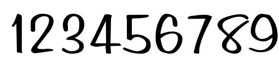 Simpson Normal Font, Number Fonts