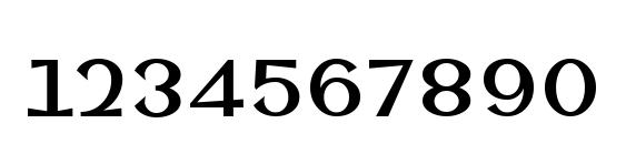 SinahSans LT Bold Condensed Font, Number Fonts