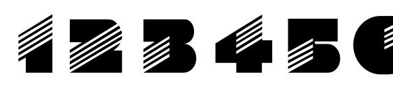 Sinaloac Font, Number Fonts