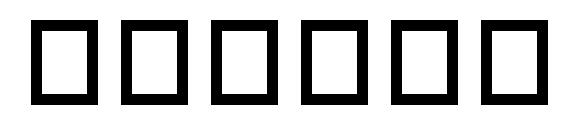 Sirkhular Font, Number Fonts