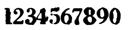 Sixty Font, Number Fonts