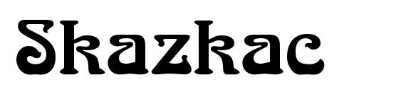 шрифт Skazkac, бесплатный шрифт Skazkac, предварительный просмотр шрифта Skazkac