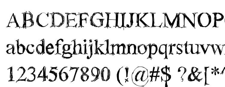 glyphs Sketchy times bold font, сharacters Sketchy times bold font, symbols Sketchy times bold font, character map Sketchy times bold font, preview Sketchy times bold font, abc Sketchy times bold font, Sketchy times bold font