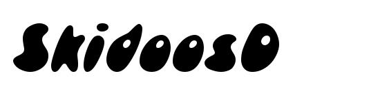шрифт SkidoosD, бесплатный шрифт SkidoosD, предварительный просмотр шрифта SkidoosD
