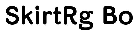 SkirtRg Bold font, free SkirtRg Bold font, preview SkirtRg Bold font