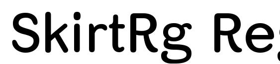 SkirtRg Regular Font