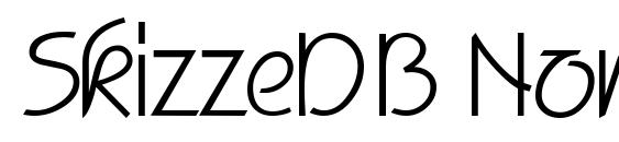 SkizzeDB Normal Font