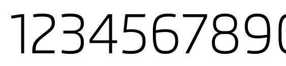Skoda Pro Font, Number Fonts