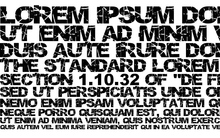 specimens Skratch punk font, sample Skratch punk font, an example of writing Skratch punk font, review Skratch punk font, preview Skratch punk font, Skratch punk font