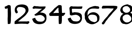 Skribus Font, Number Fonts