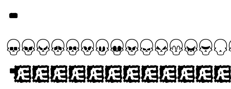 глифы шрифта Skull Capz (BRK), символы шрифта Skull Capz (BRK), символьная карта шрифта Skull Capz (BRK), предварительный просмотр шрифта Skull Capz (BRK), алфавит шрифта Skull Capz (BRK), шрифт Skull Capz (BRK)