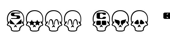 Skull Capz BRK font, free Skull Capz BRK font, preview Skull Capz BRK font