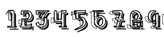 Skylab Font, Number Fonts