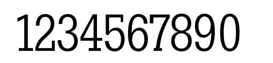 Slabtallx Font, Number Fonts