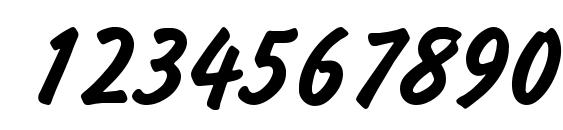 Slager DB Font, Number Fonts