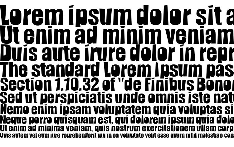 specimens Slamming font, sample Slamming font, an example of writing Slamming font, review Slamming font, preview Slamming font, Slamming font