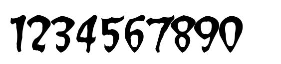 Slap Happy Font, Number Fonts