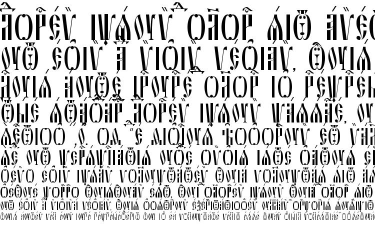 specimens Slavjanic ieUcs font, sample Slavjanic ieUcs font, an example of writing Slavjanic ieUcs font, review Slavjanic ieUcs font, preview Slavjanic ieUcs font, Slavjanic ieUcs font