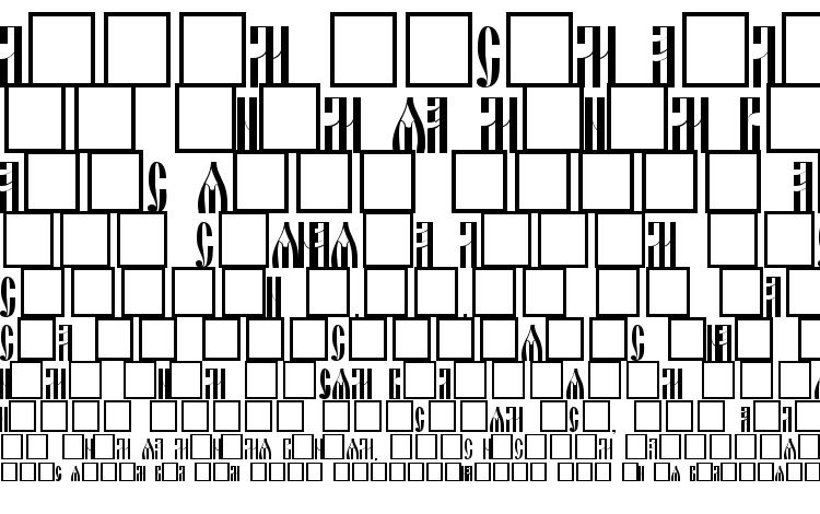 specimens Slavjanic font, sample Slavjanic font, an example of writing Slavjanic font, review Slavjanic font, preview Slavjanic font, Slavjanic font