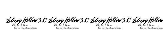 Sleepy Hollow 3.0 Font, Number Fonts