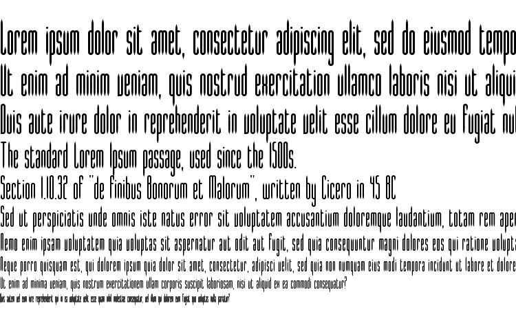 specimens Slender BRK font, sample Slender BRK font, an example of writing Slender BRK font, review Slender BRK font, preview Slender BRK font, Slender BRK font