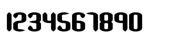 Slender Stubby BRK Font, Number Fonts