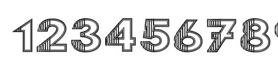 Sliced Iron Font, Number Fonts