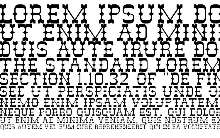 specimens Slim Pickens SSi font, sample Slim Pickens SSi font, an example of writing Slim Pickens SSi font, review Slim Pickens SSi font, preview Slim Pickens SSi font, Slim Pickens SSi font
