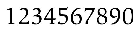 SlimbachStd Book Font, Number Fonts