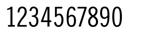 Slimsansserif Font, Number Fonts