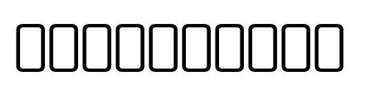 SloeGinRickey Regular Font, Number Fonts
