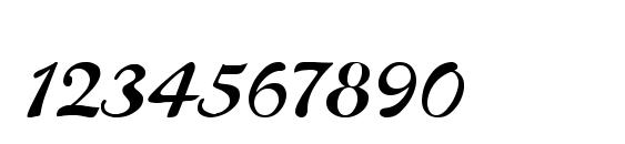 SLOGAN Regular Font, Number Fonts