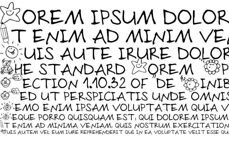 specimens Sloneczko font, sample Sloneczko font, an example of writing Sloneczko font, review Sloneczko font, preview Sloneczko font, Sloneczko font