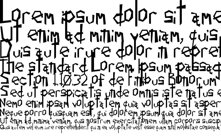 specimens Sloppy Joe font, sample Sloppy Joe font, an example of writing Sloppy Joe font, review Sloppy Joe font, preview Sloppy Joe font, Sloppy Joe font
