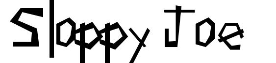 Sloppy Joe font, free Sloppy Joe font, preview Sloppy Joe font