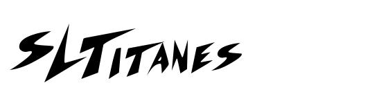 SLTitanes font, free SLTitanes font, preview SLTitanes font