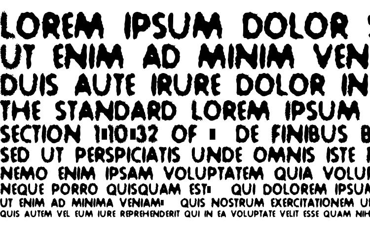specimens Sludge Bucket font, sample Sludge Bucket font, an example of writing Sludge Bucket font, review Sludge Bucket font, preview Sludge Bucket font, Sludge Bucket font