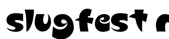 Slugfest NF font, free Slugfest NF font, preview Slugfest NF font