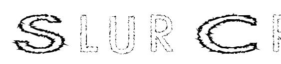 Slur Crumb Font