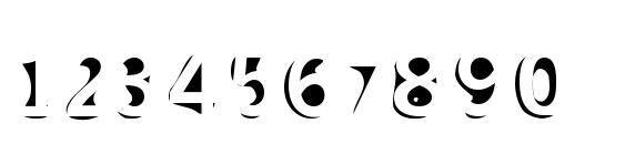 Slushfaux union Font, Number Fonts