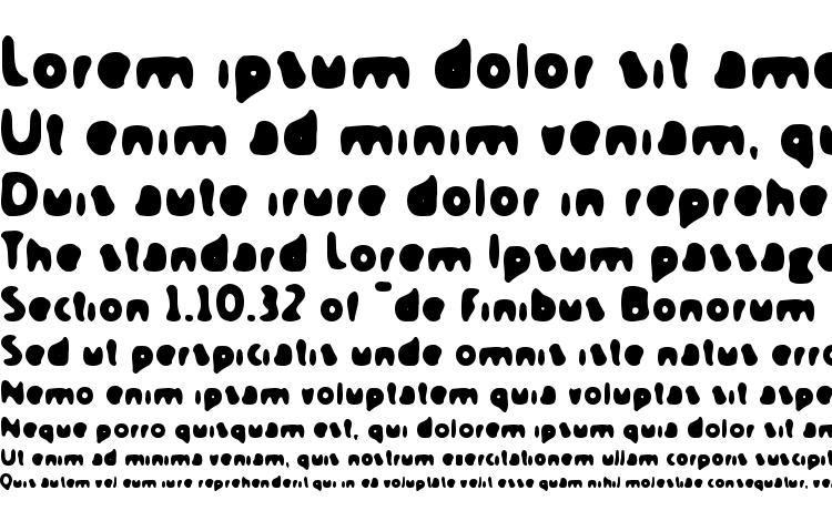 specimens Slushfaux font, sample Slushfaux font, an example of writing Slushfaux font, review Slushfaux font, preview Slushfaux font, Slushfaux font