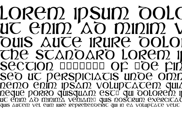 specimens Sláine font, sample Sláine font, an example of writing Sláine font, review Sláine font, preview Sláine font, Sláine font