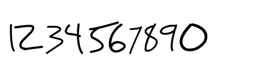 Sm scriptism Font, Number Fonts