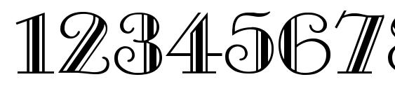 Smallwoodside Font, Number Fonts