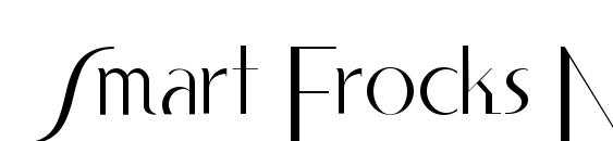 Smart Frocks NF font, free Smart Frocks NF font, preview Smart Frocks NF font